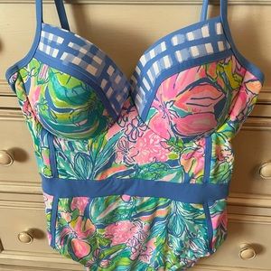 Lilly Pulitzer size 14 Palma one piece swimsuit